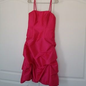 Hot pink dress - formal/bridesmaid/occasion